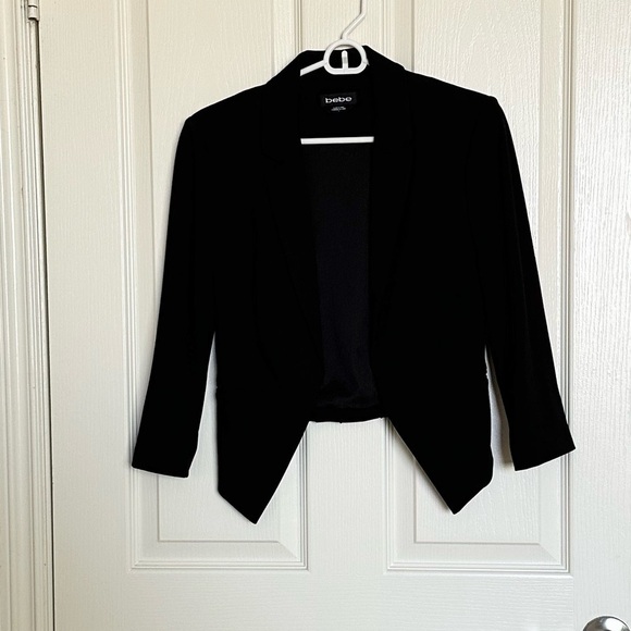 BEBE: black blazer - Size 2 - Picture 2 of 6
